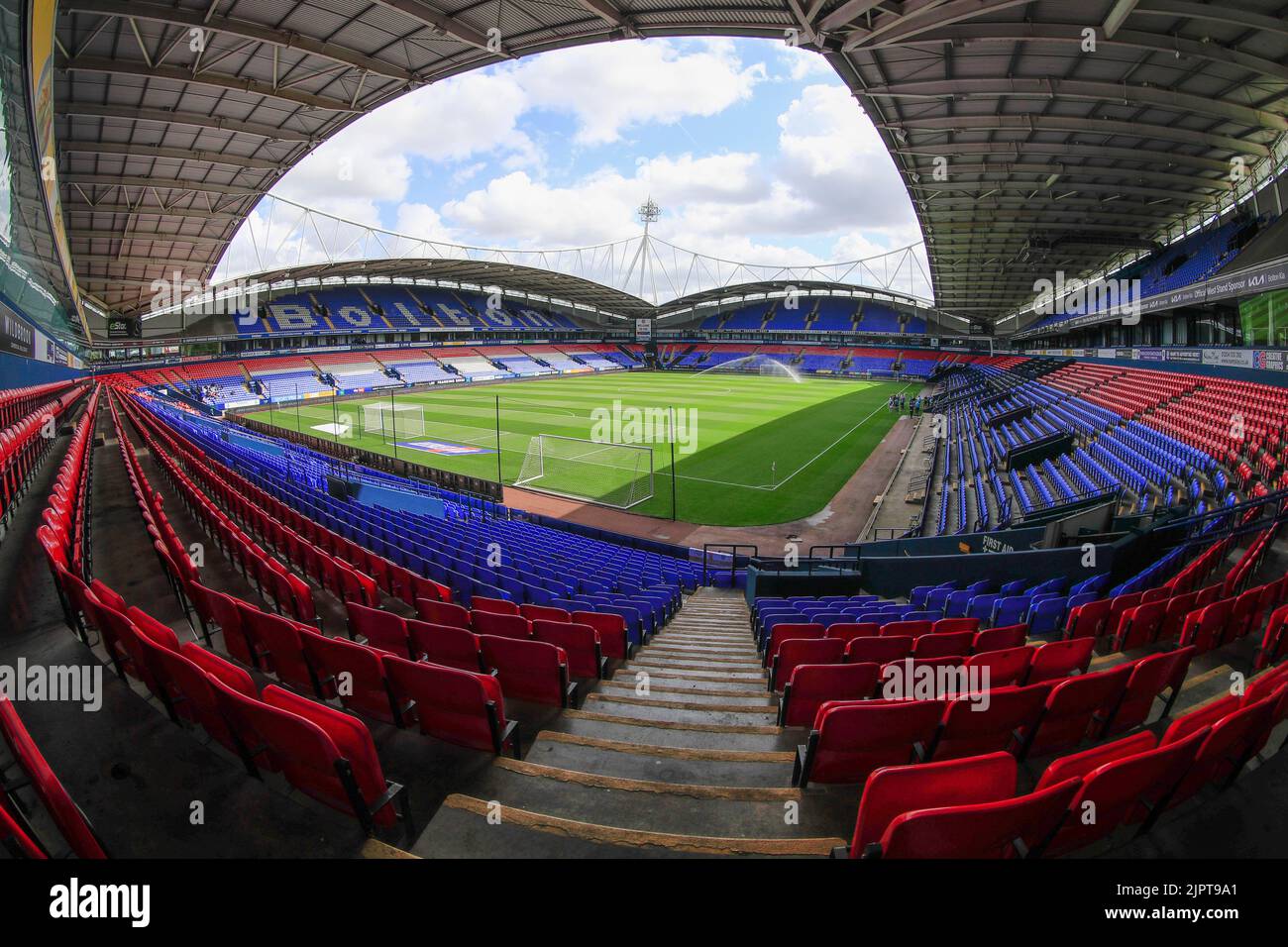 Inside the University of Bolton stadium Stock Photo Alamy