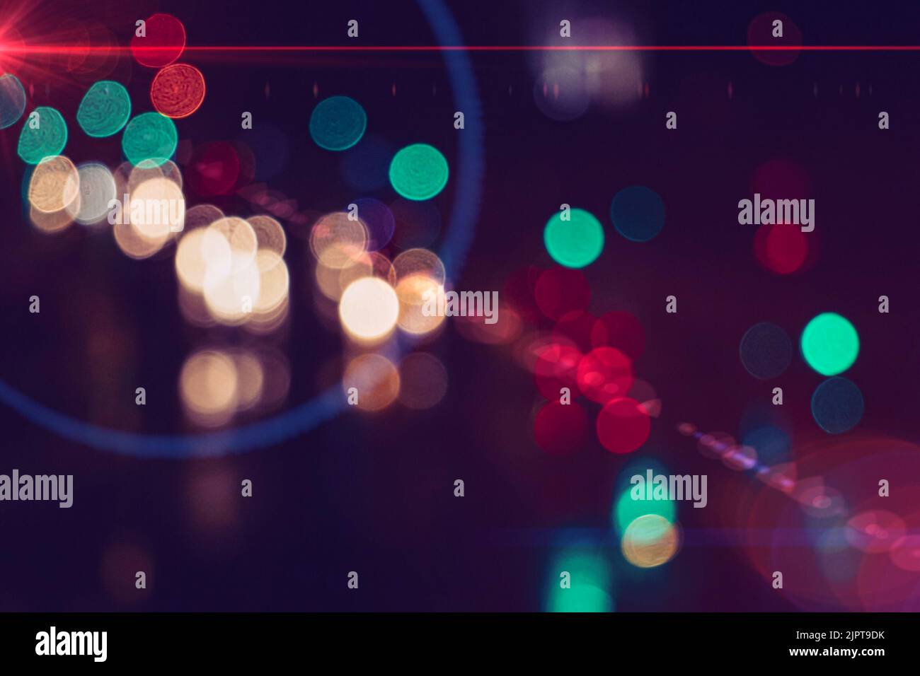 Night street lights hi-res stock photography and images - Alamy