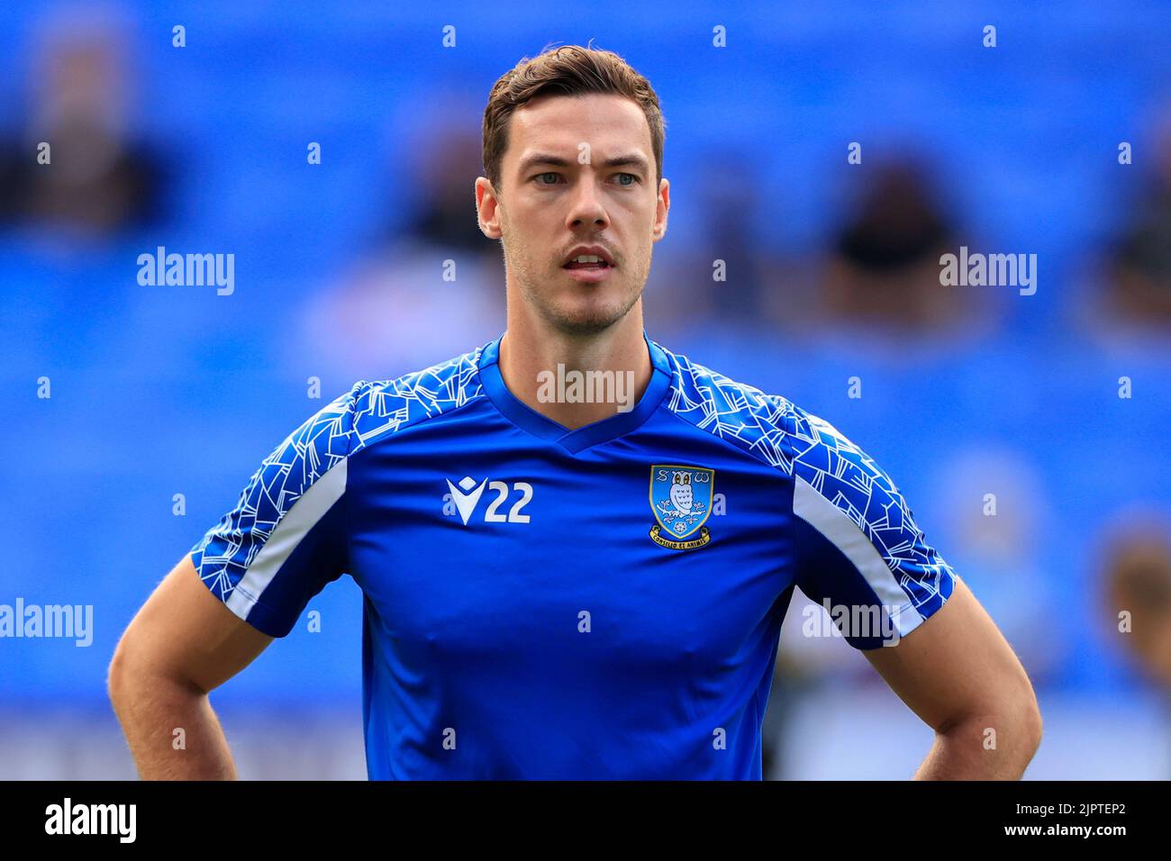 Ben Heneghan 5 of Sheffield Wednesday during the warm up for the game