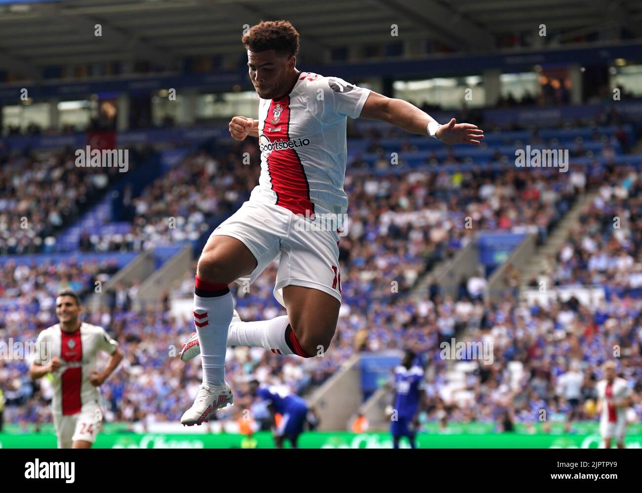 Southampton's Che Adams celebrates scoring their side's second goal of