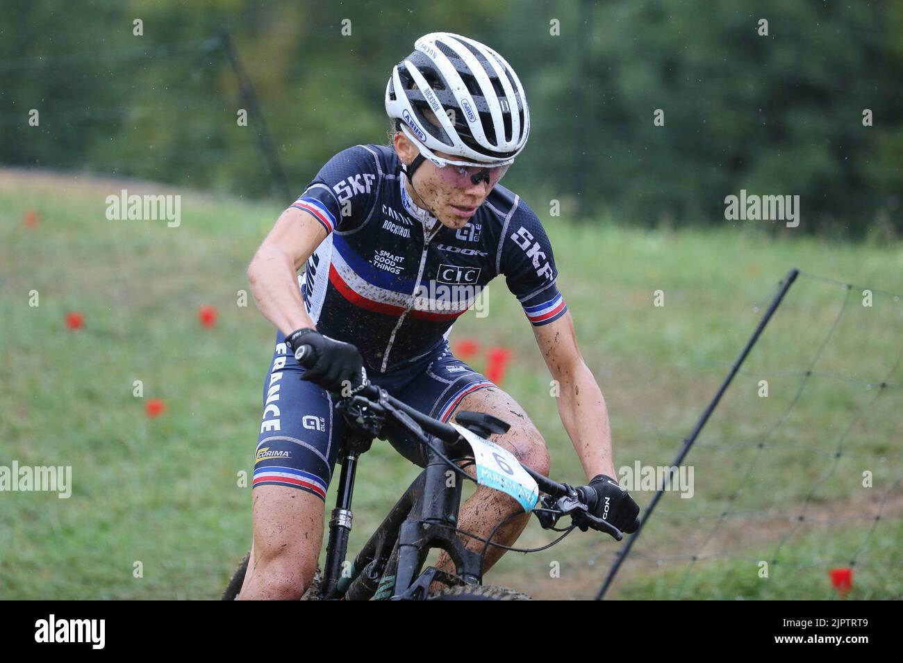 Loana of France Gold medal during the Cycling Mountain Bike