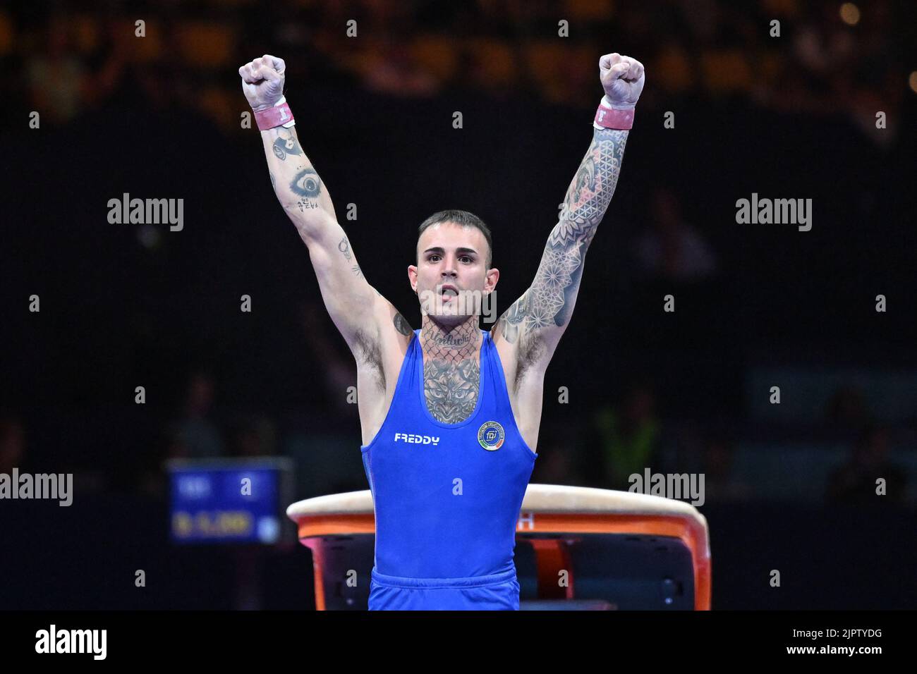 Olympiahalle, Munich, Germany, August 20, 2022, Nicola Bartolini (ITA