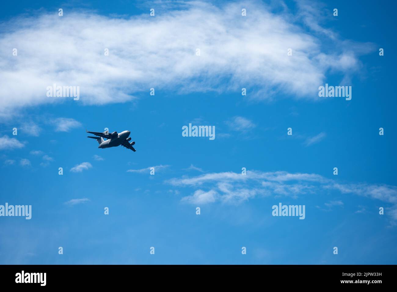 Charleston, SC Aug 7 2022 A United Kingdom Royal Air Force C17