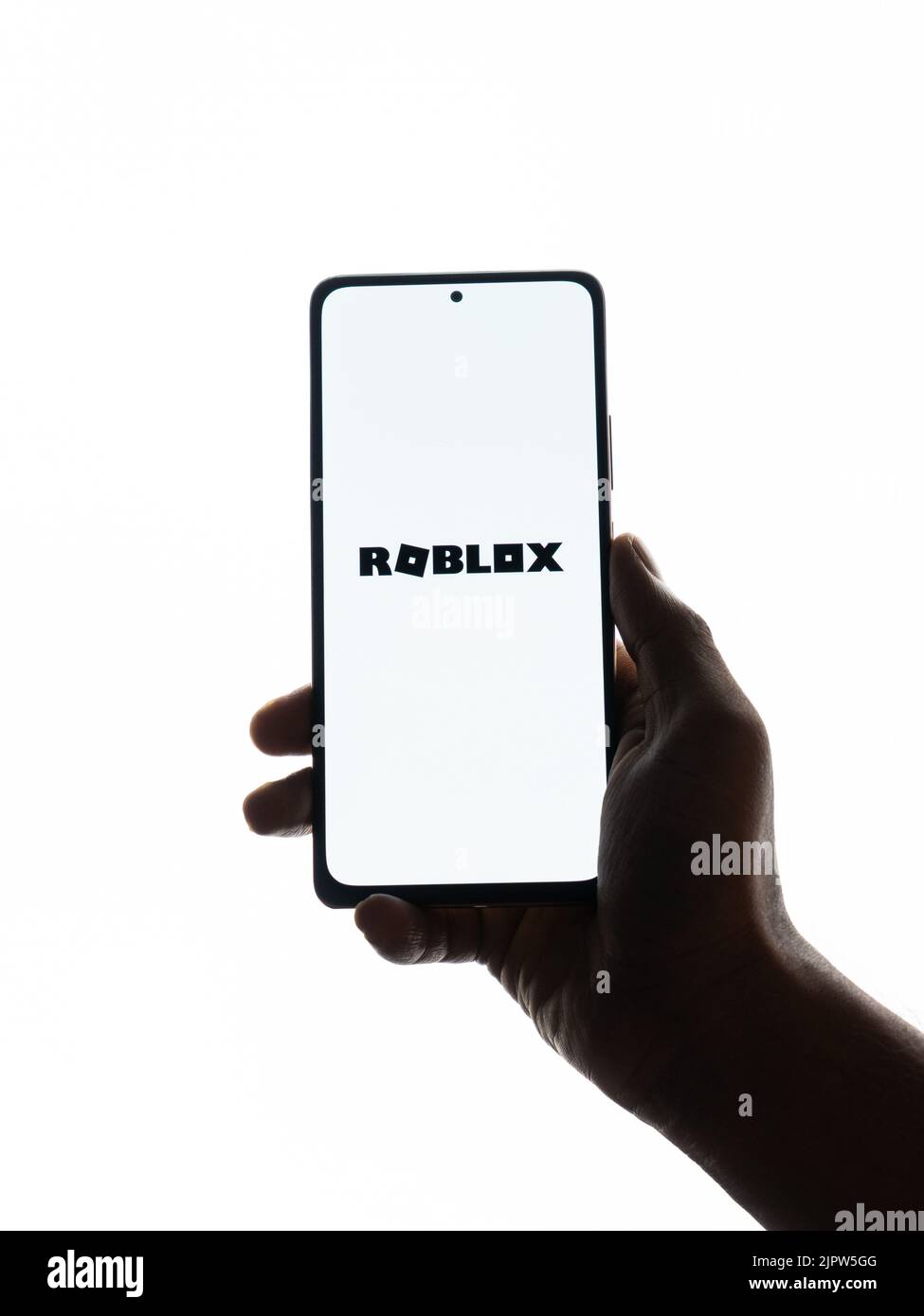 Roblox phone hi-res stock photography and images - Alamy