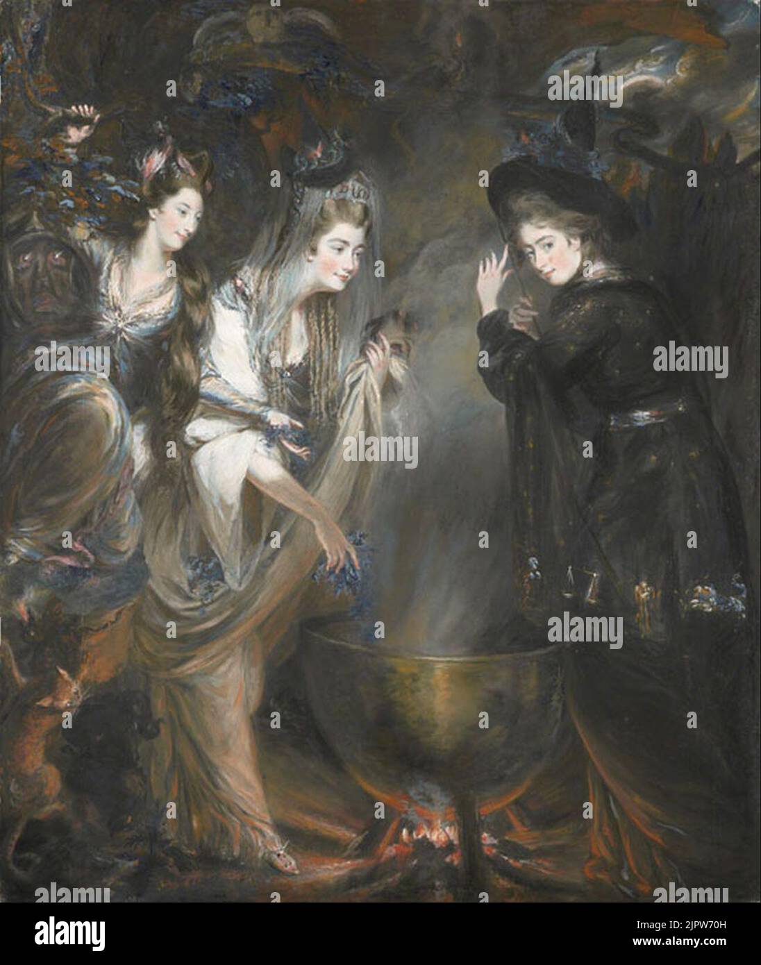 Three witches from macbeth hi-res stock photography and images - Alamy
