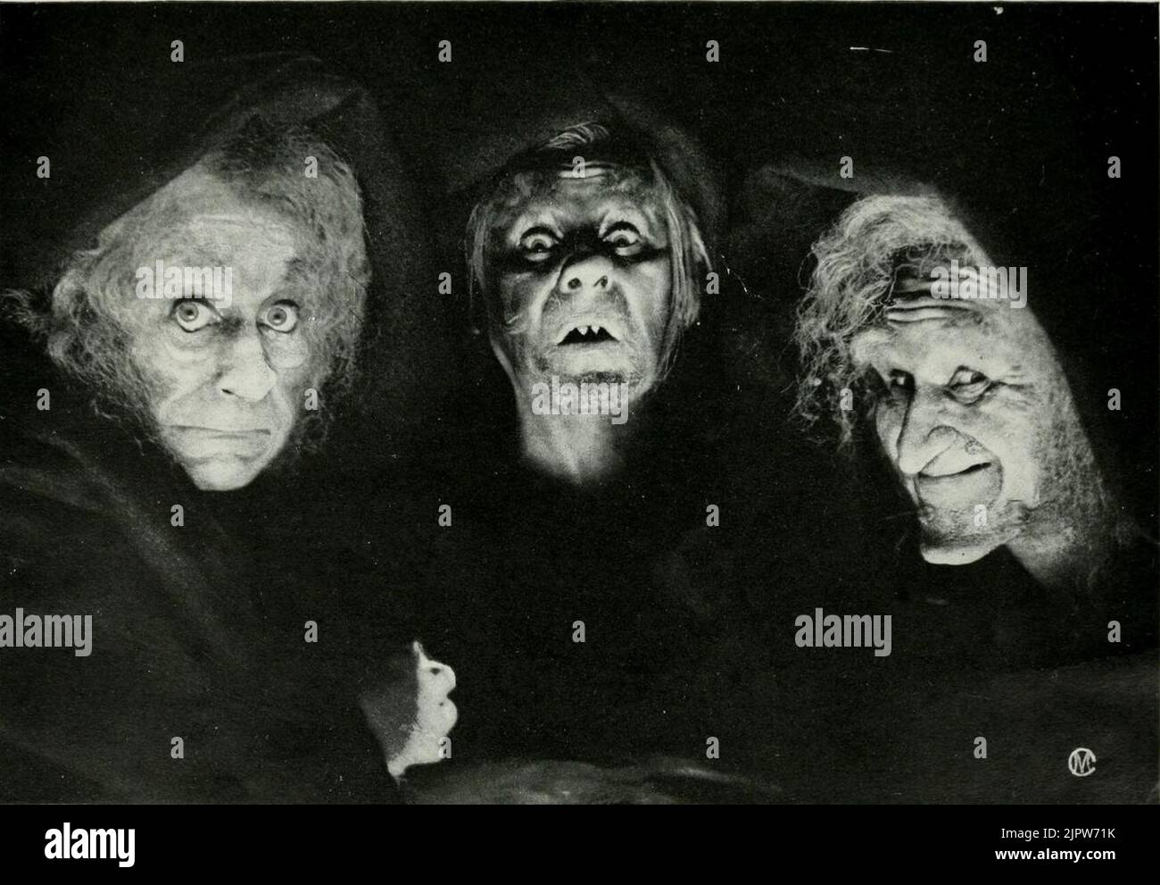 The Three Witches in Macbeth Stock Photo Alamy