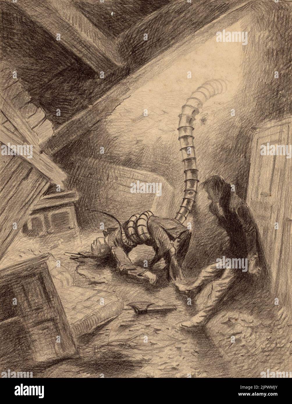The War of the Worlds by Henrique Alvim Corrêa, orginal graphic 23 ...