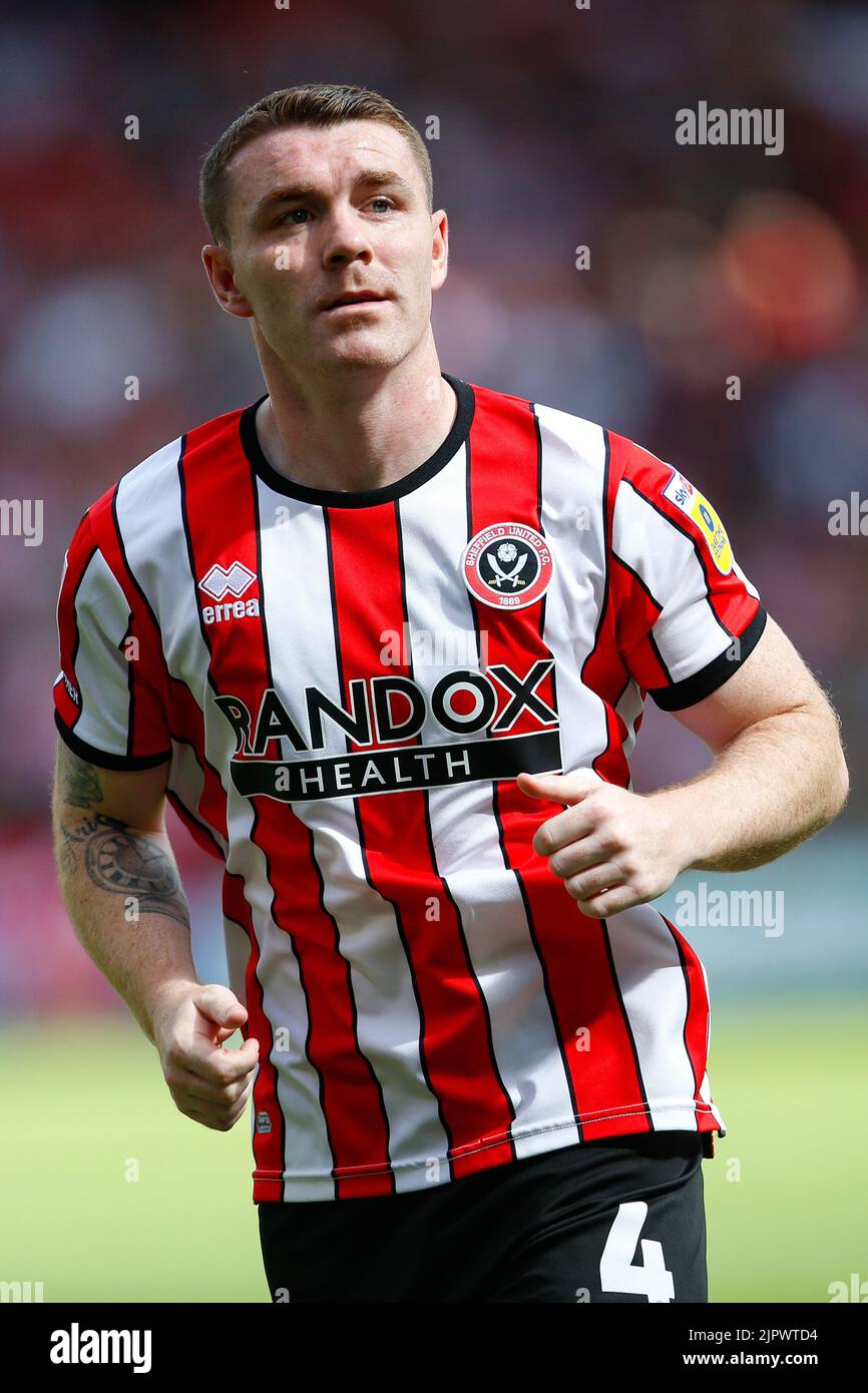 Sheffield, UK. 20th Aug, 2022. John Fleck #4 of Sheffield United in Sheffield, United Kingdom on 8/20/2022. (Photo by Ben Early/News Images/Sipa USA) Credit: Sipa USA/Alamy Live News Stock Photo