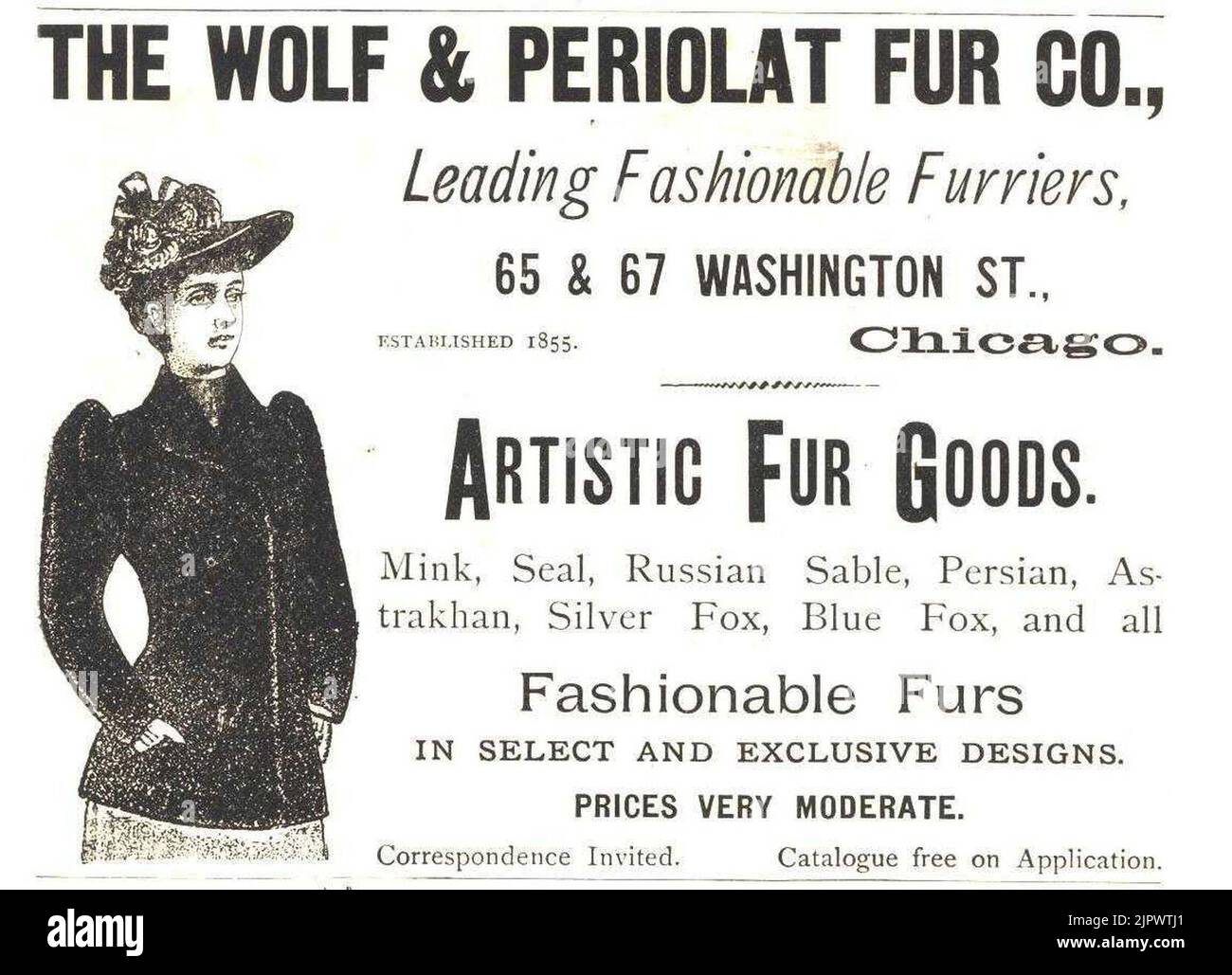 Fur advertisement hi-res stock photography and images - Alamy