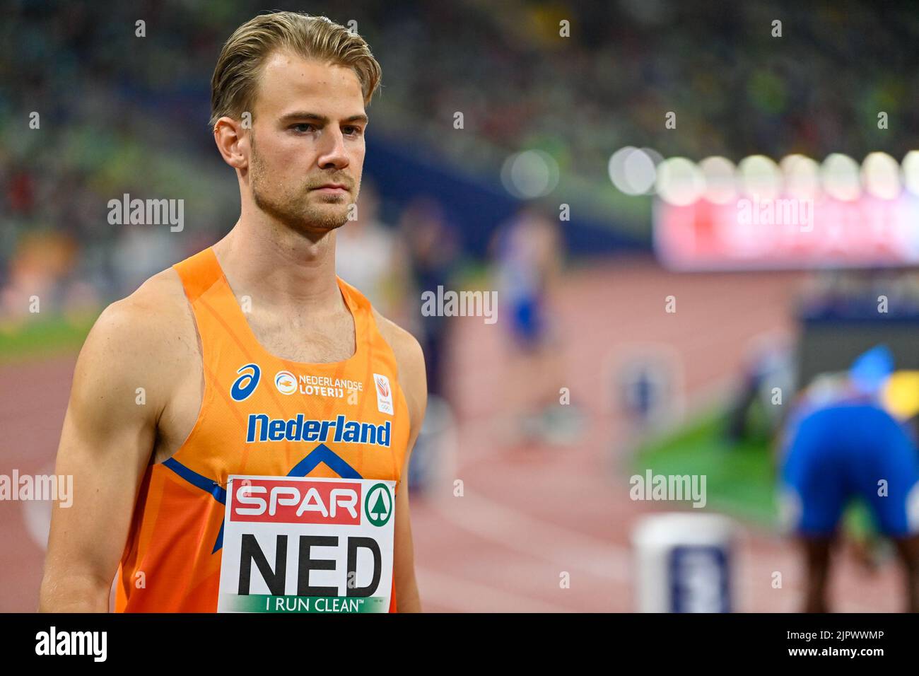 MUNCHEN, GERMANY AUGUST 20 Jochem Dobber of the Netherlands