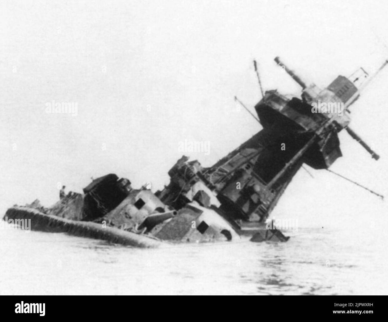 The wreck of the Admiral Graf Spee 4 Stock Photo