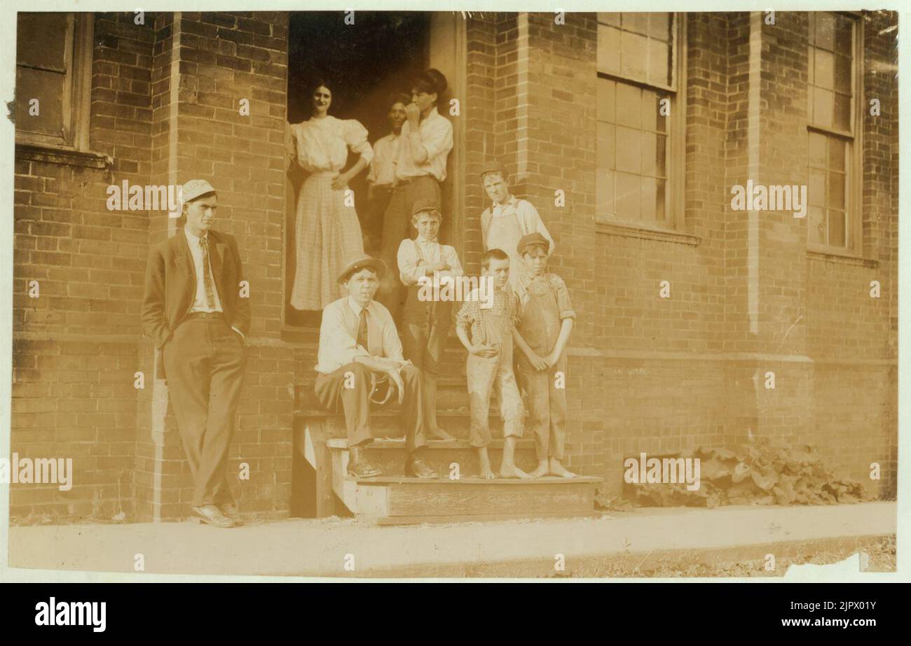 The youngest children I saw going into Tombigbee Cotton Mill, Columbus