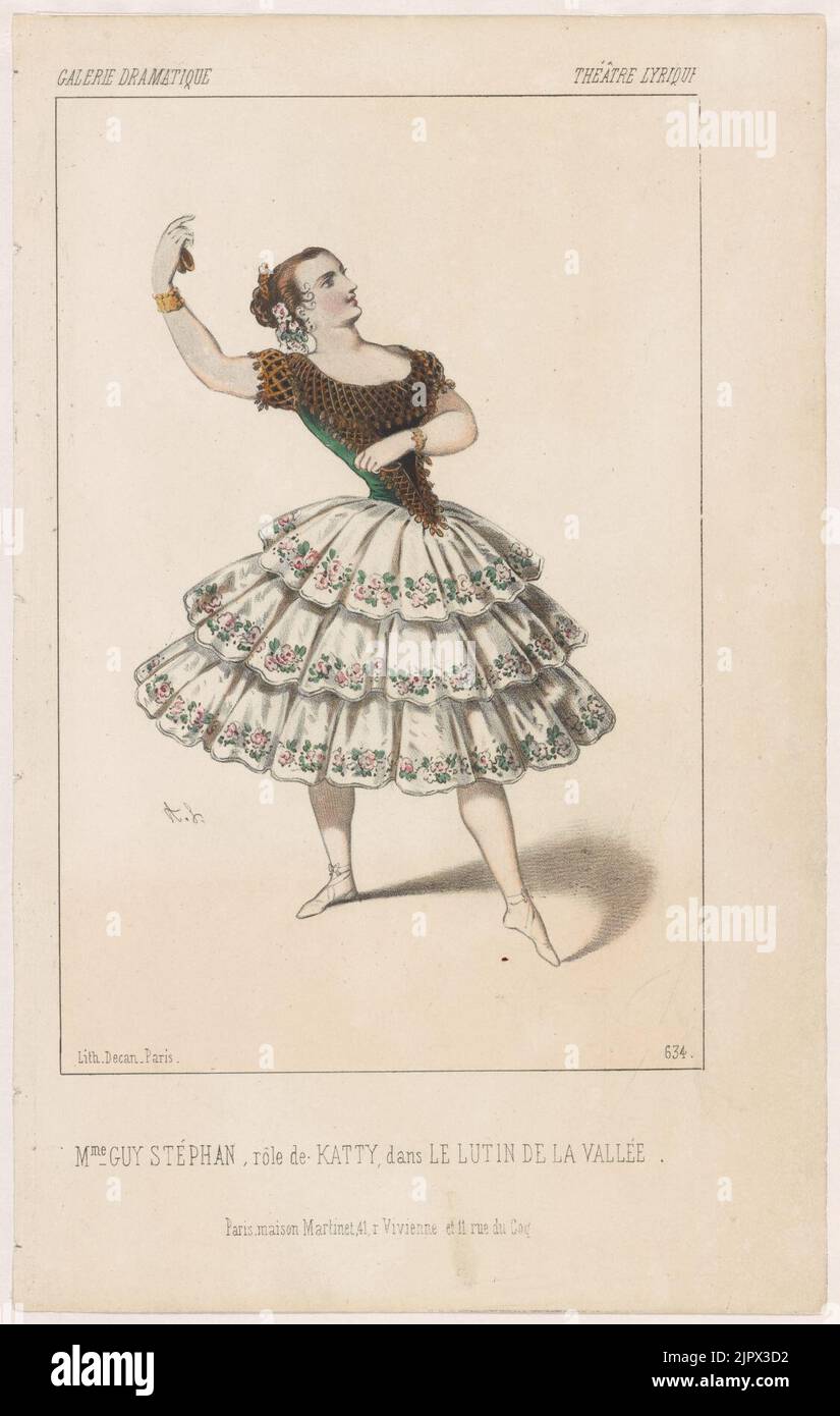 Théâtre Lyrique. Mme Guy Stephan, rôle de Katty, dans Le lutin de la