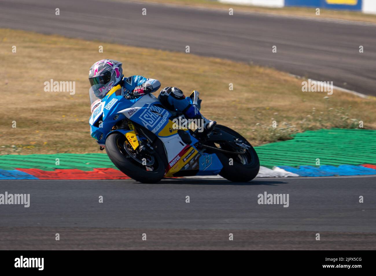 Lee Johnston 13 Ashcourt Racing British Super Bikes GP2 Thruxton 2022 Lee Johnston 13 Ashcourt Racing British Super Bikes GP2 Thruxton 2022