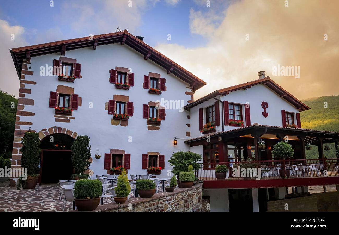 Spain basque food mountains hi-res stock photography and images - Alamy