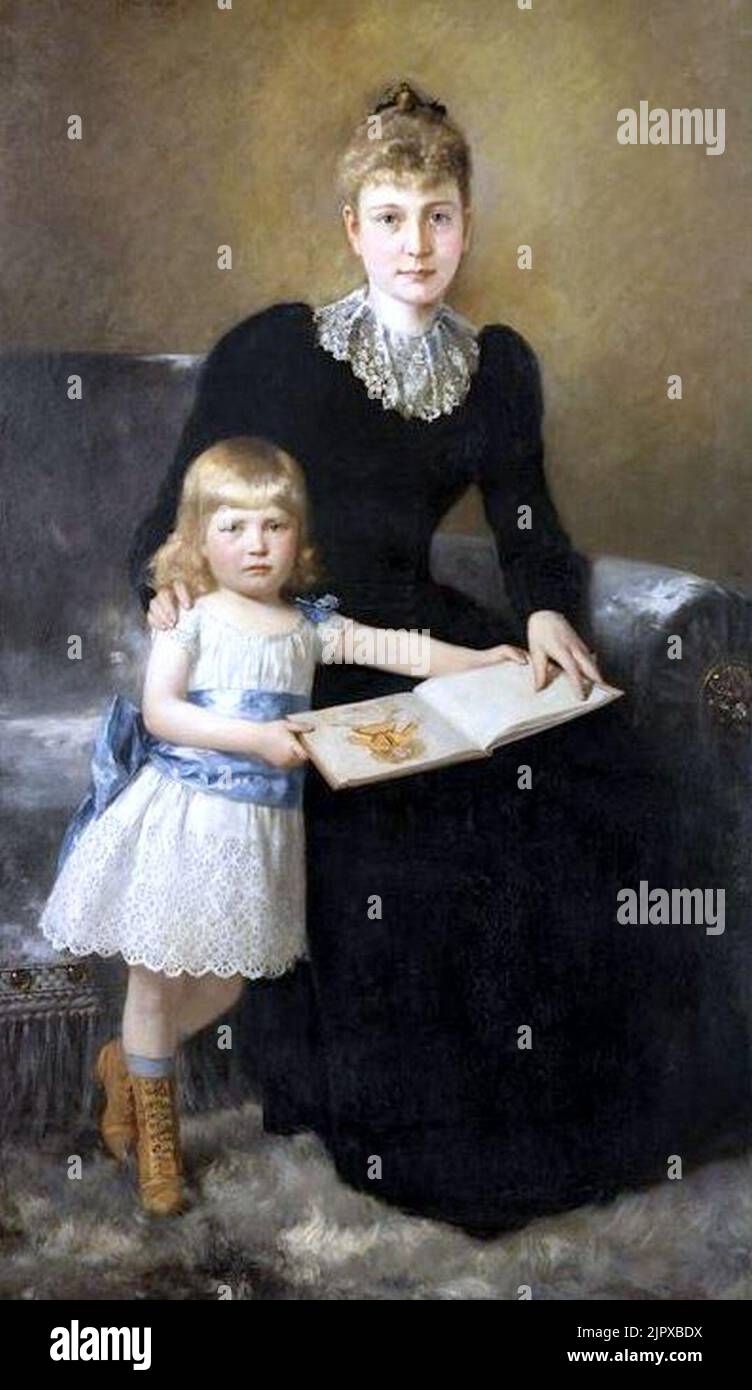 Mutter und tochter vintage hi-res stock photography and images - Alamy