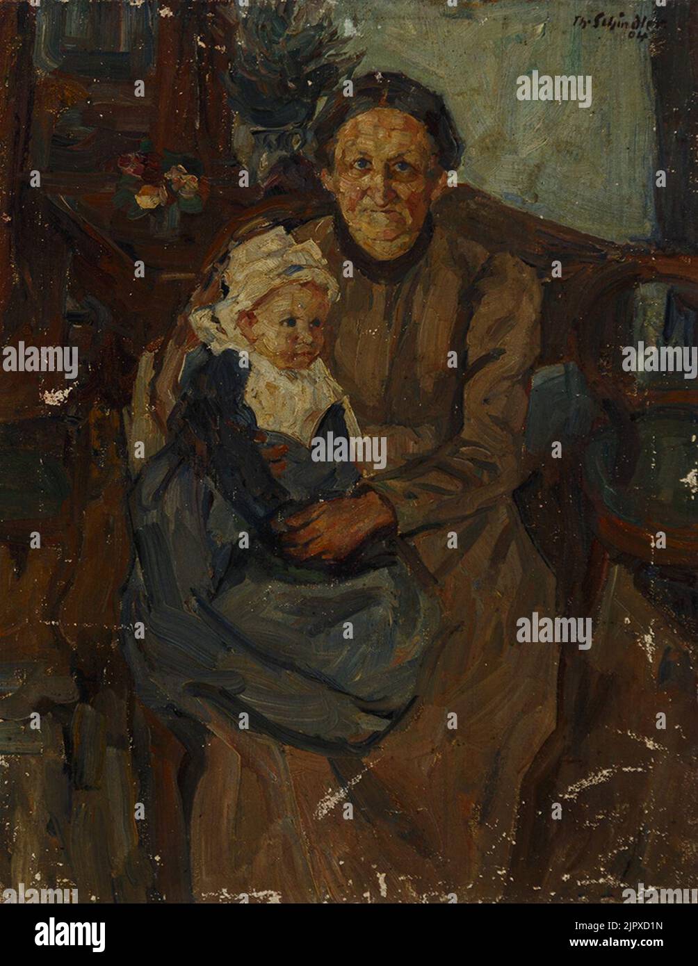 Mutter und tochter vintage hi-res stock photography and images - Alamy