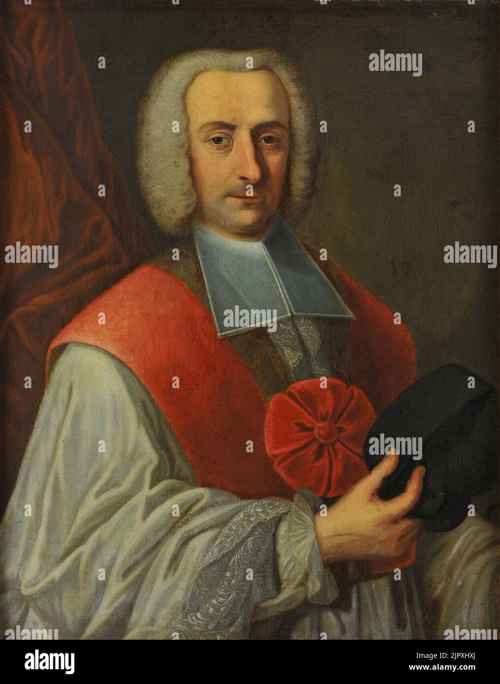 Theodorus Caenen, Portraet des Scholasters Johann Heinrich Berckel, Stock Photo