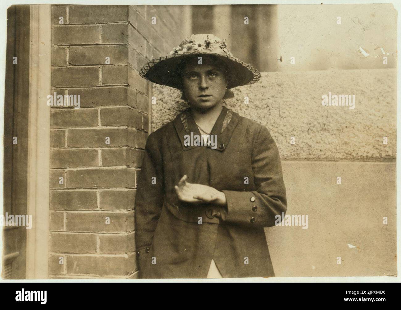 Theresa Quinlan 14 years old April 14th Spooler. Hand cut in Iron