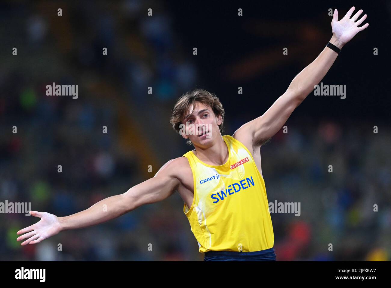 Armand Duplantis. Pole Vault Gold Medal. European Championships Munich