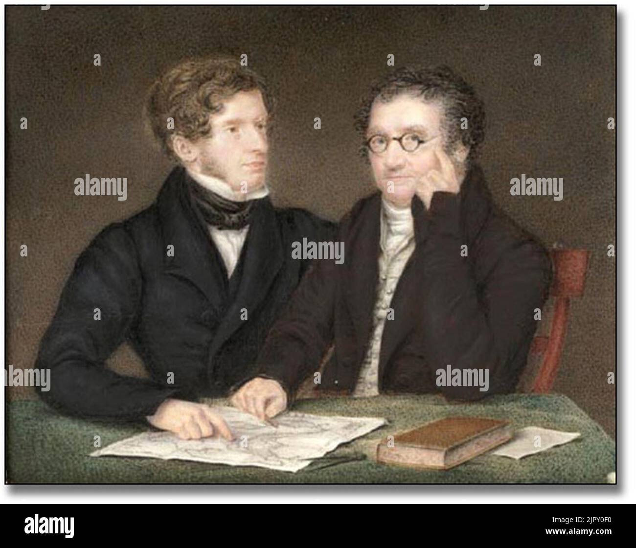 Thomas and john Langton Stock Photo - Alamy