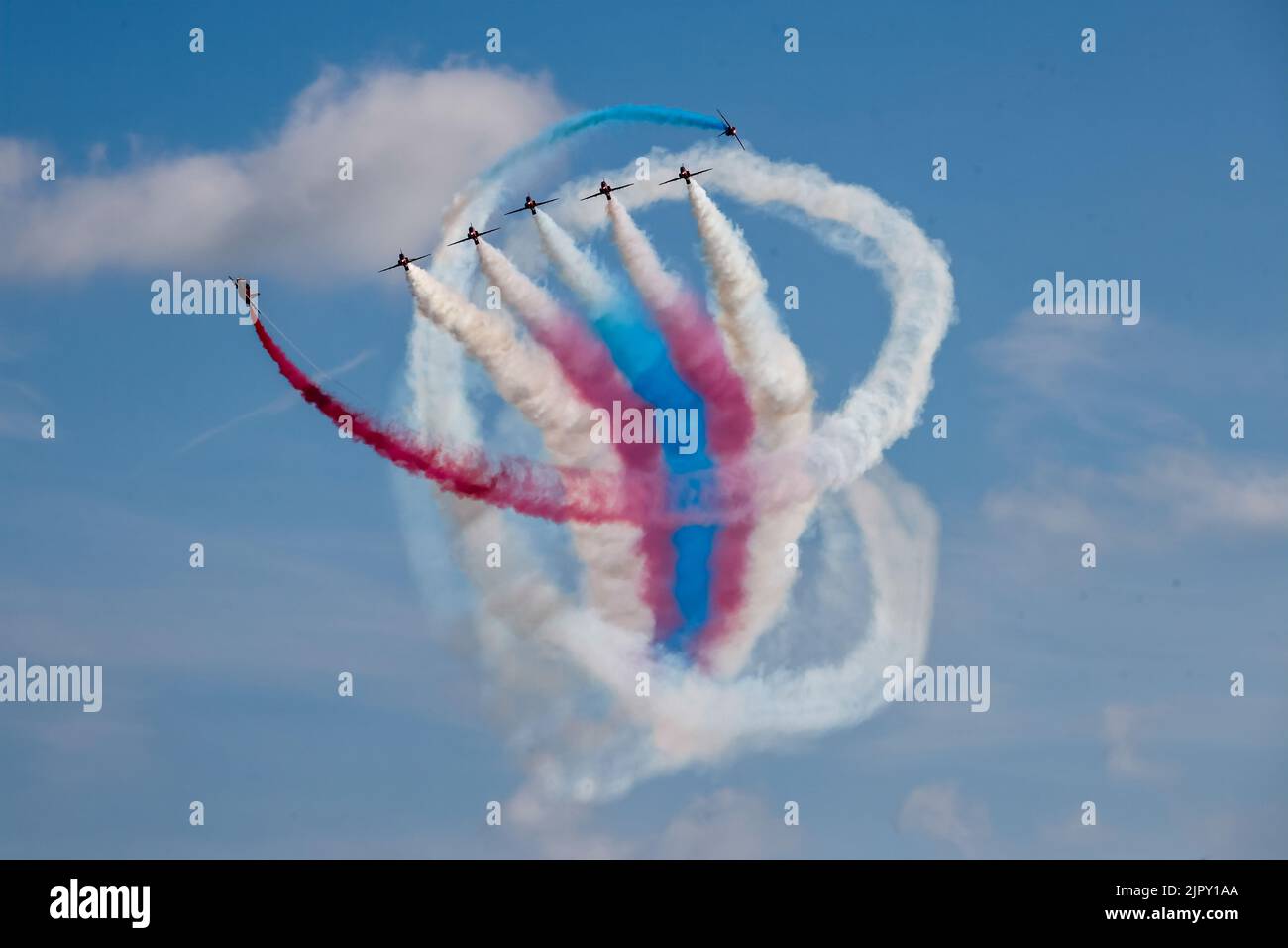 Eastbourne, East Sussex, UK.. 20th Aug, 2022. Featuring the RAF Red