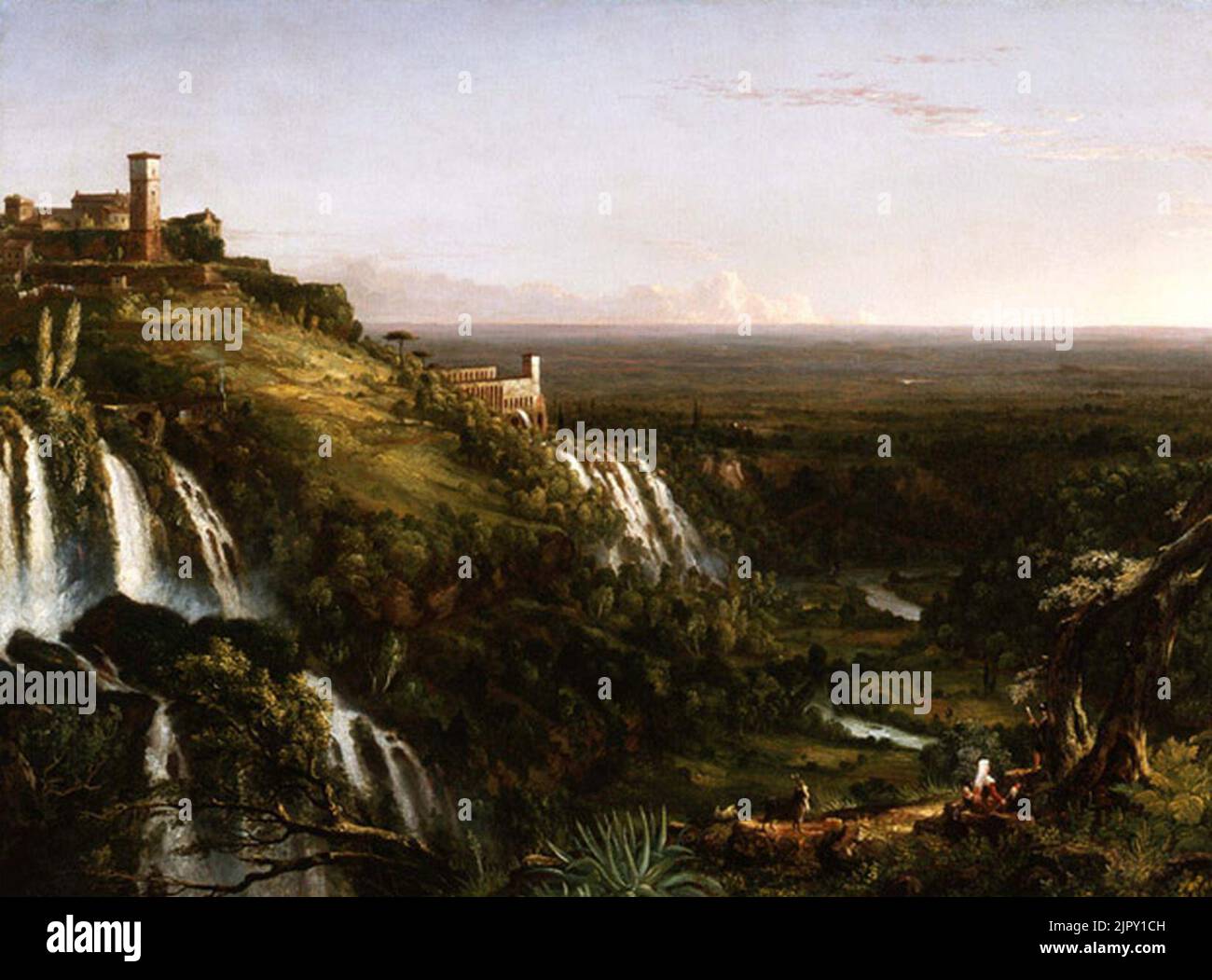 Tivoli looking towards rome hi-res stock photography and images - Alamy