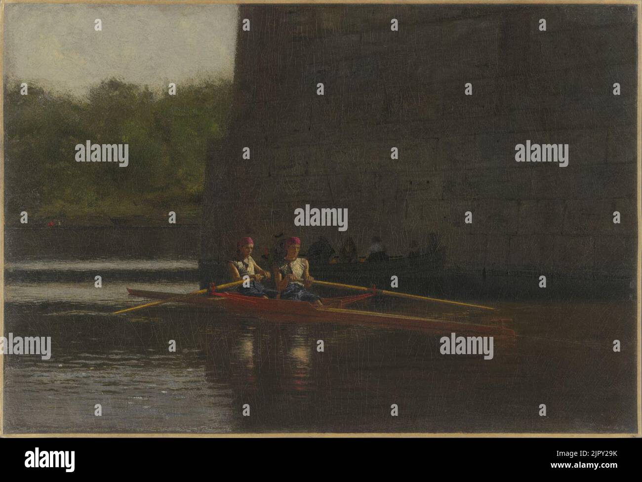 Thomas Eakins The Oarsmen (The Schreiber Brothers Stock Photo Alamy