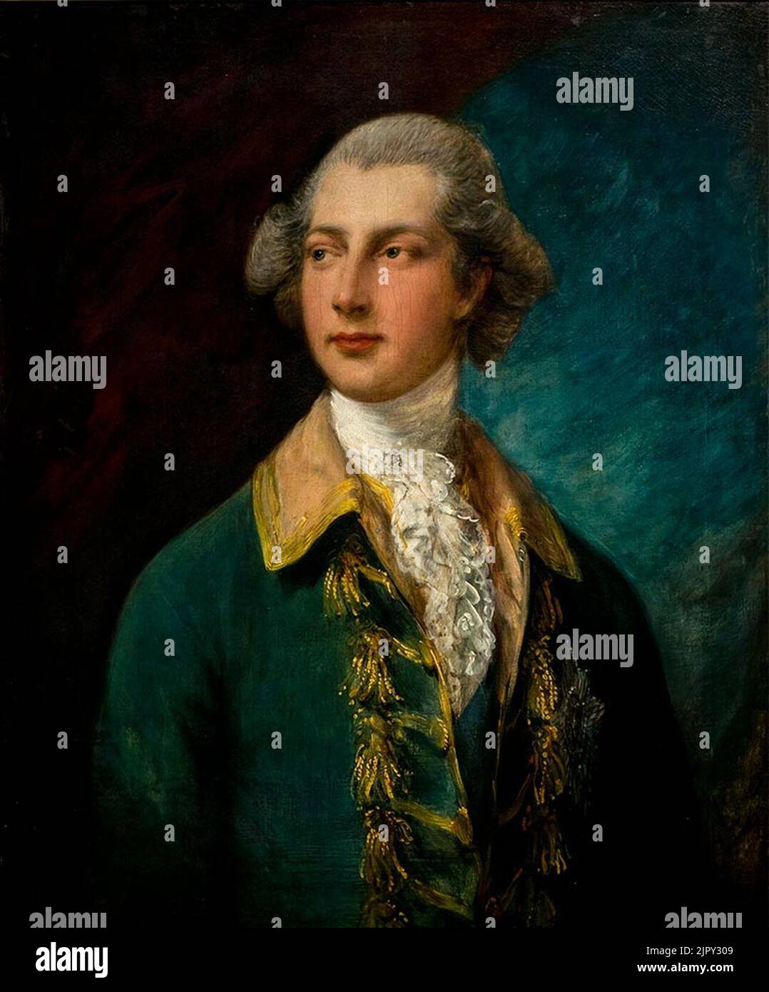 Thomas Gainsborough - Jorge IV como Princípe de Gales Stock Photo - Alamy