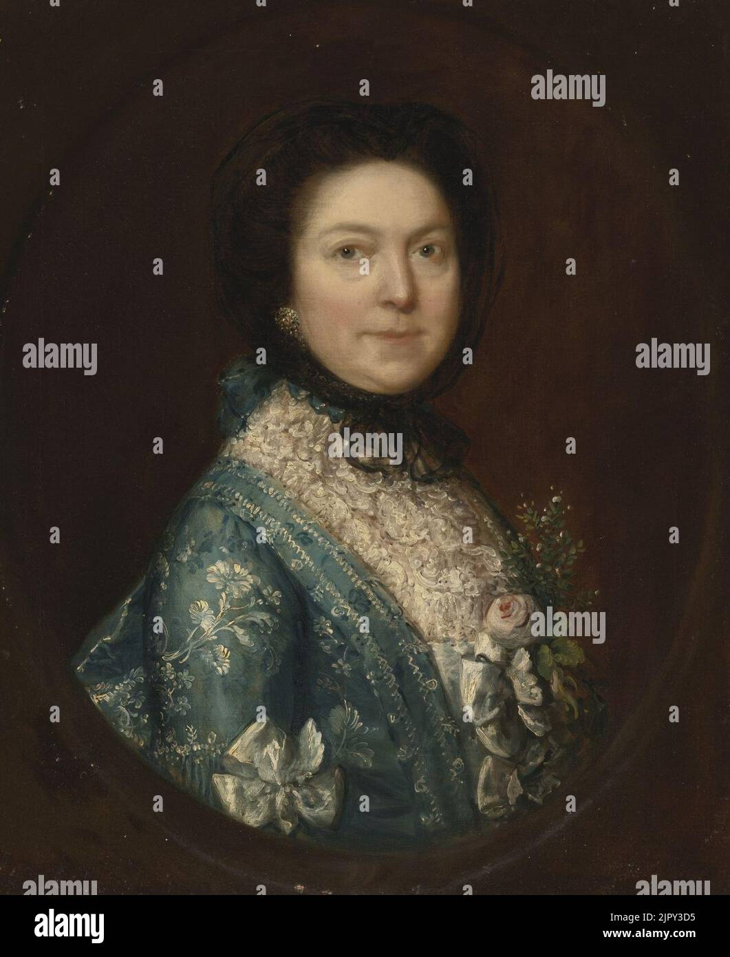 Thomas Gainsborough Portrait of Lady Alston Stock Photo