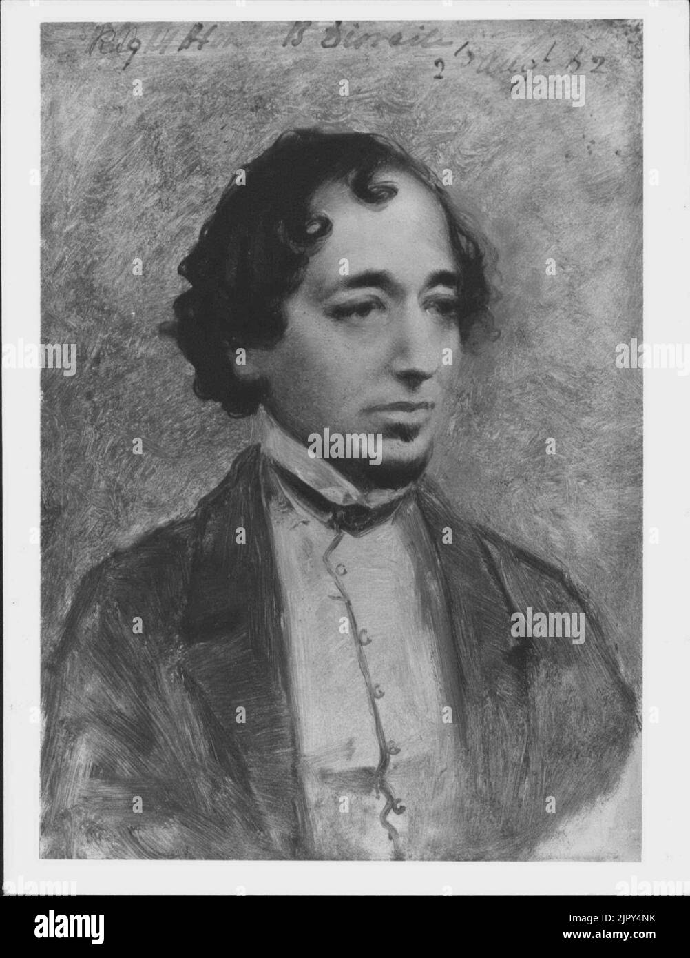 Thomas Jones Barker (181582) Benjamin Disraeli, 1st Earl of