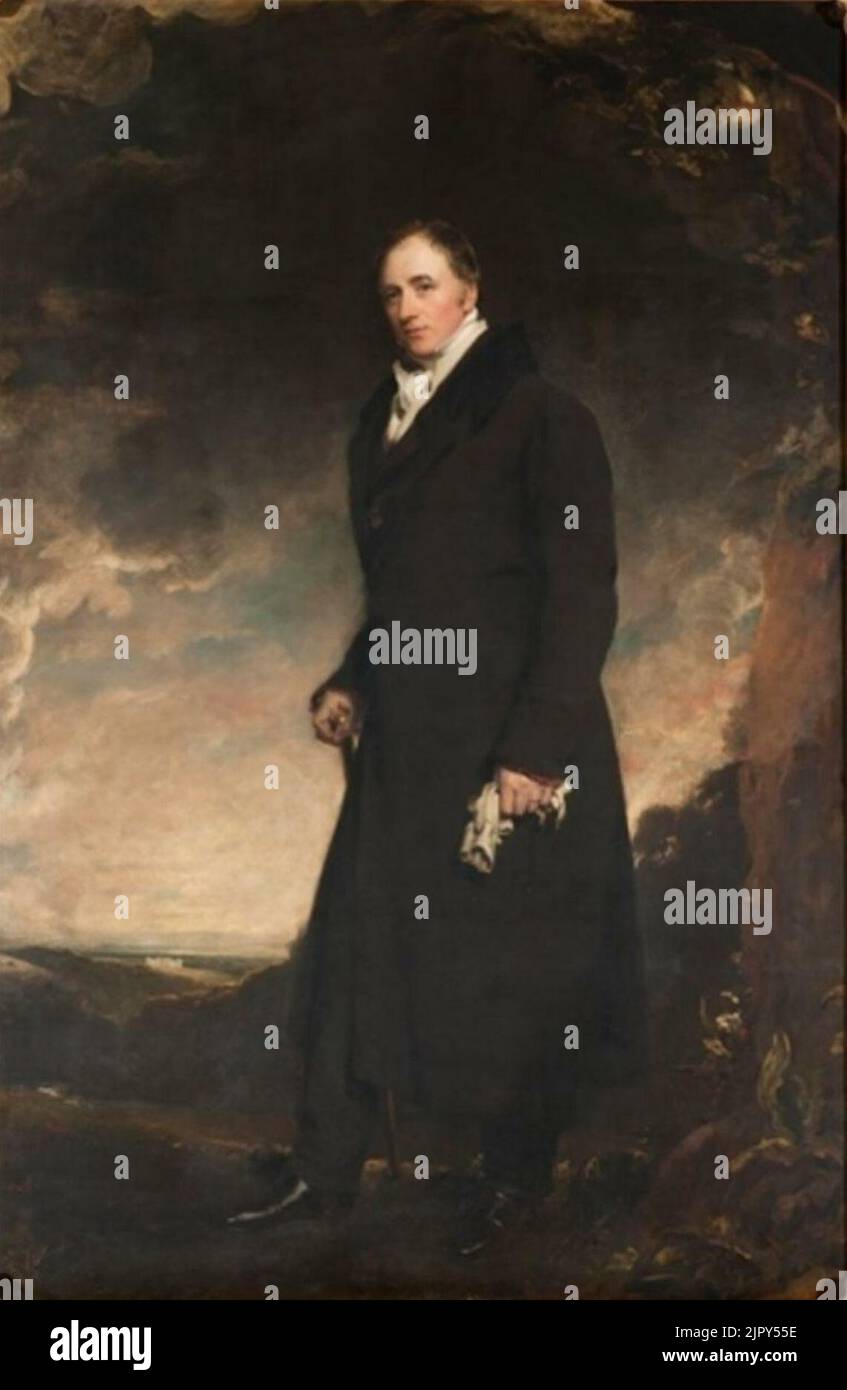 Thomas Lawrence PRA - Henry Lascelles, 2nd Earl of Harewood Stock Photo