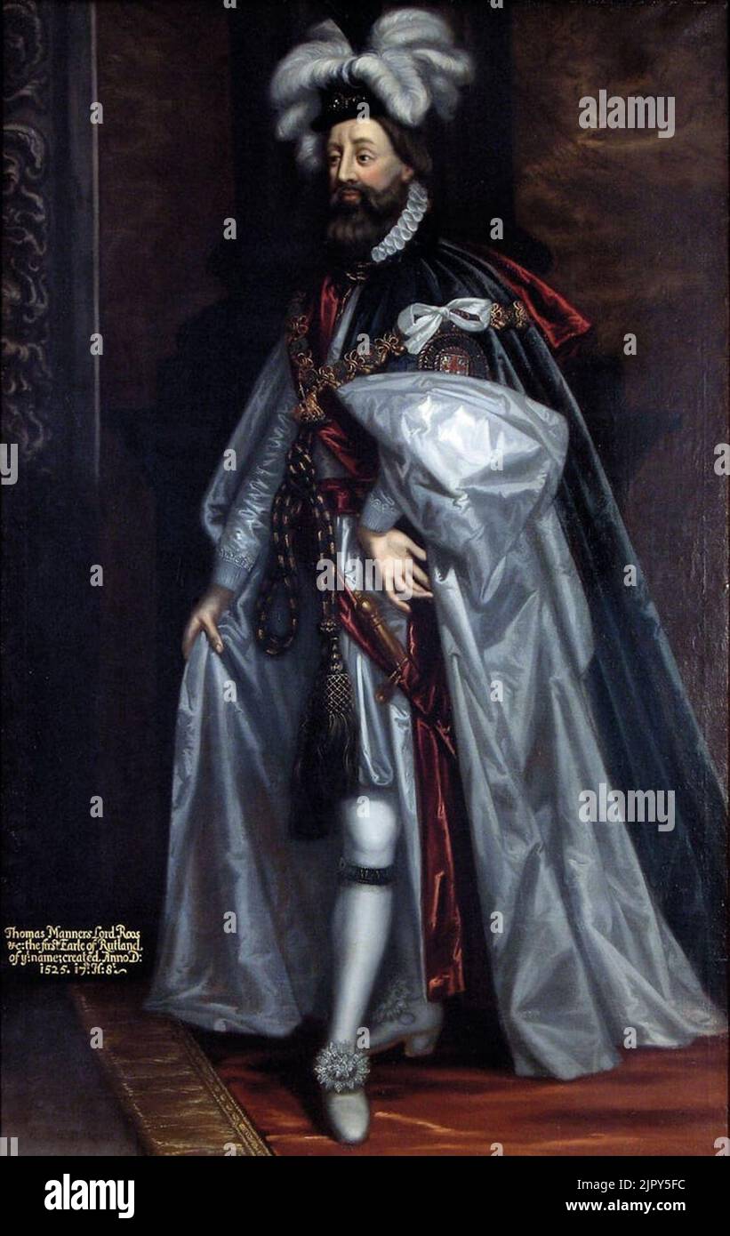 Thomas Manners, 1st Earl of Rutland Stock Photo Alamy