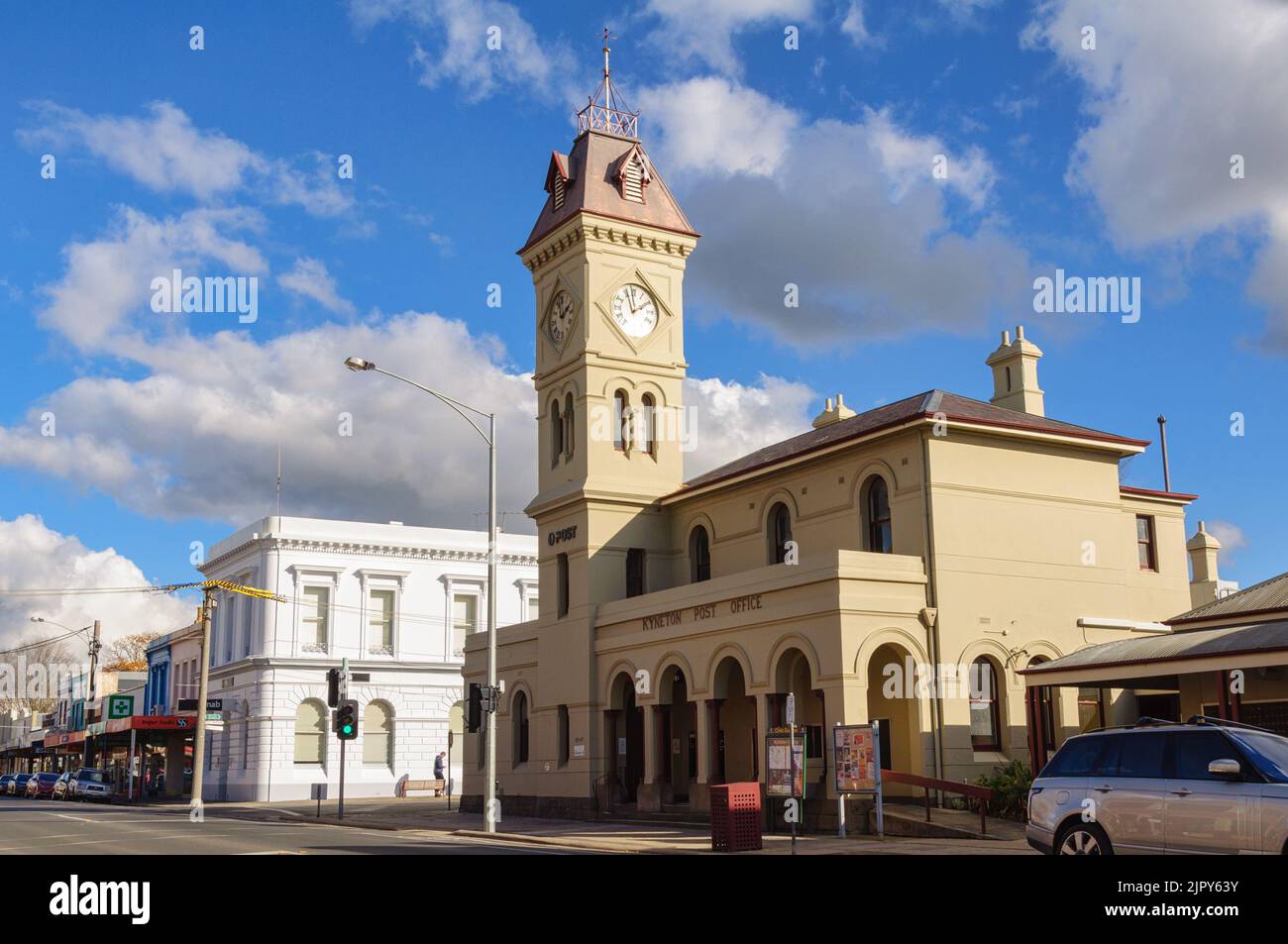 Heritage-listed Post Office - Kyneton, Victoria, Australia Stock Photo