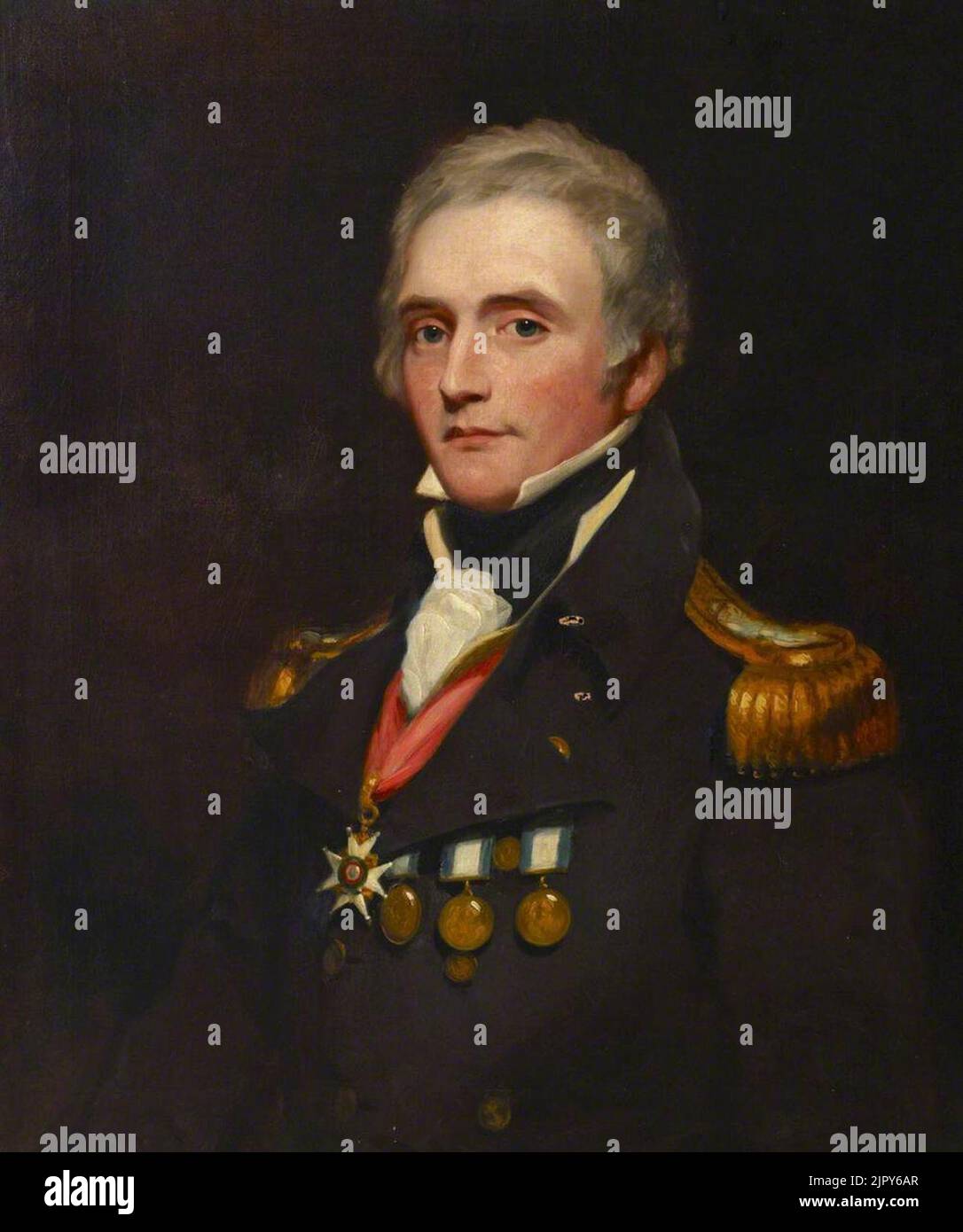 Thomas Phillips (1770-1845) (attributed to) - Captain Sir Edward Berry ...