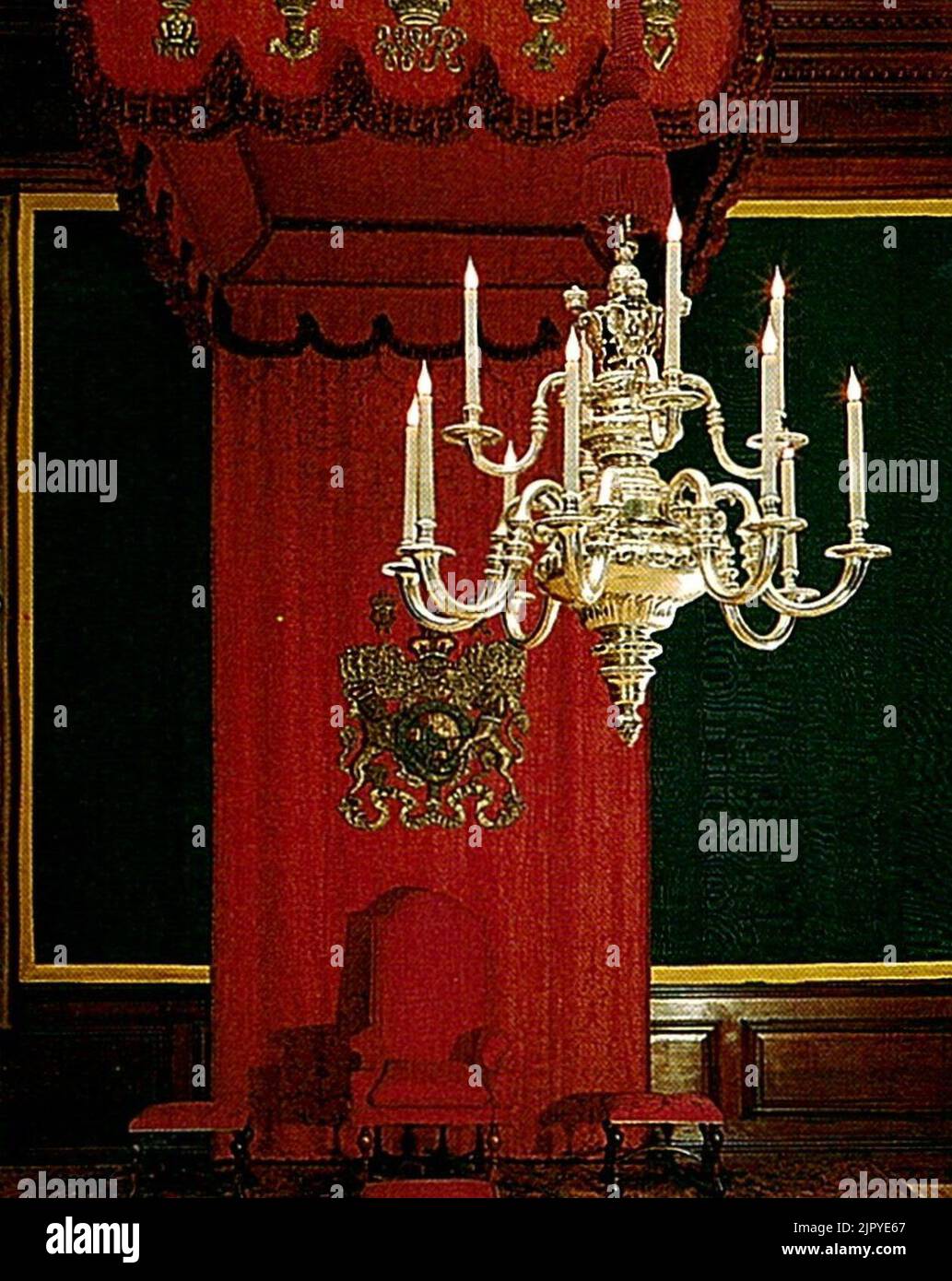 Throne room of Windsor Castle Stock Photo - Alamy