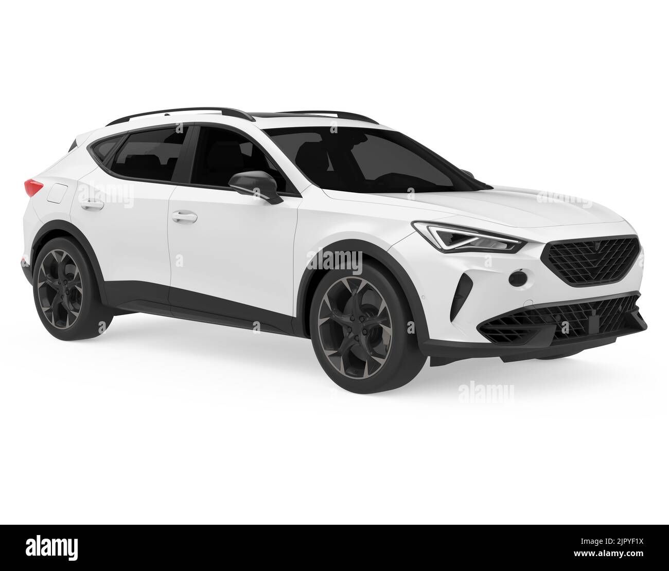 SUV Car Isolated Stock Photo Alamy
