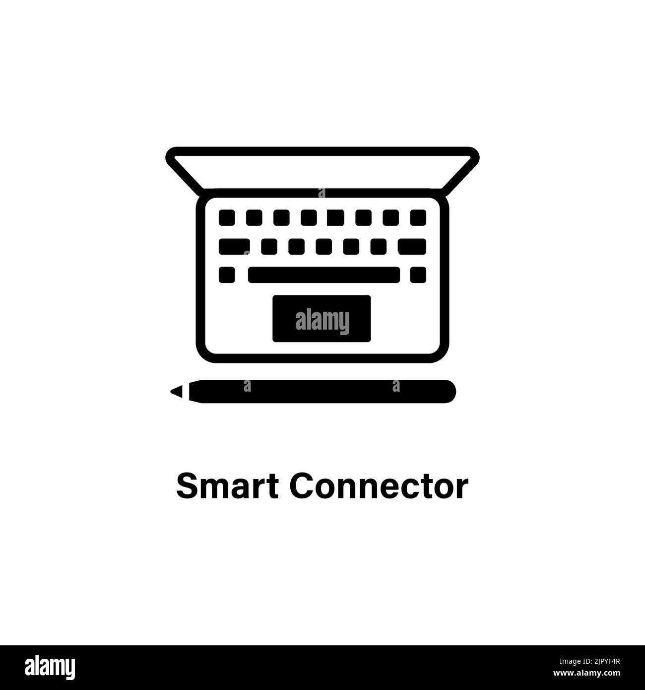 Smart connector icon symbol vector Stock Vector Image & Art - Alamy