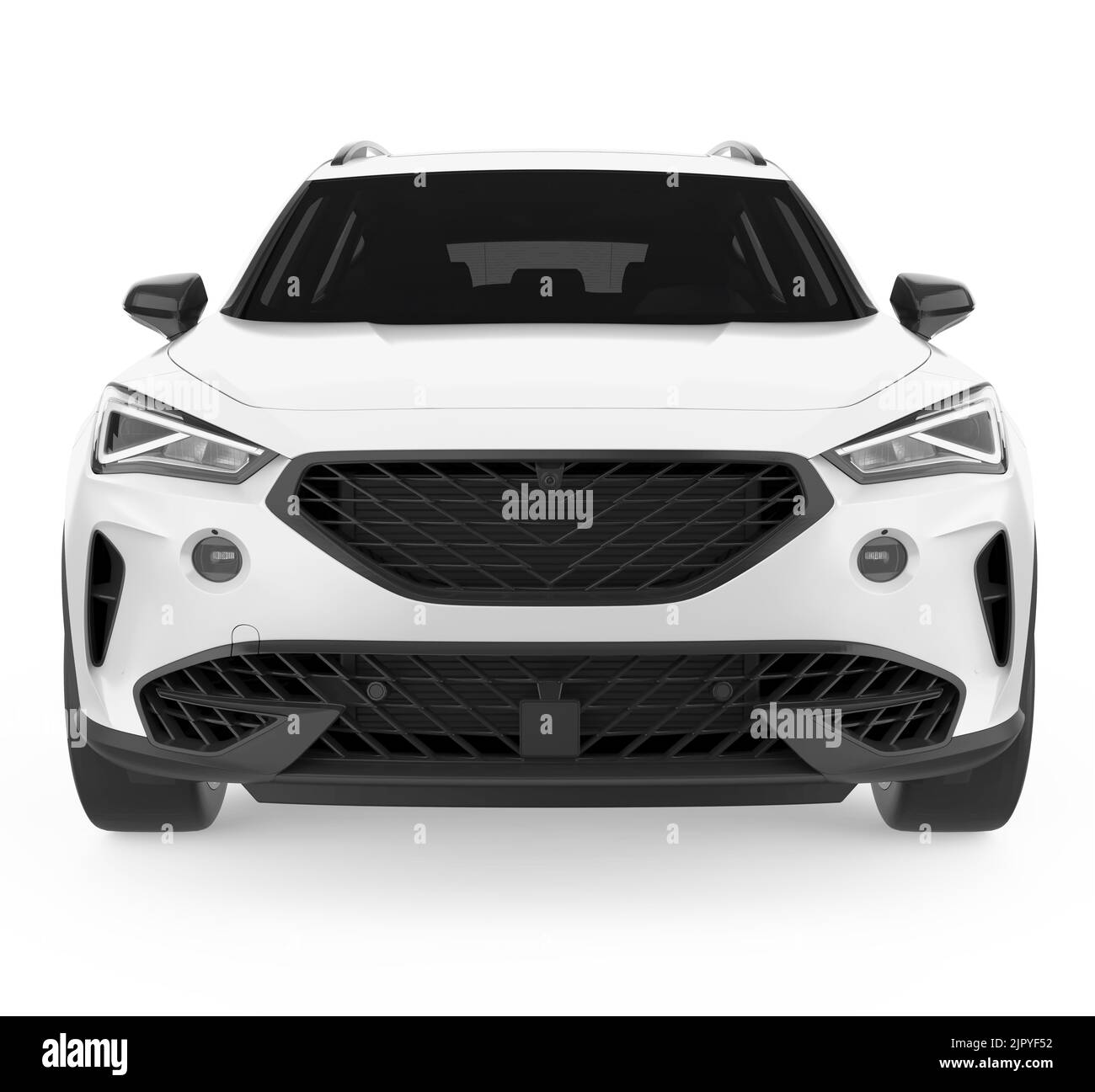 SUV Car Isolated Stock Photo Alamy