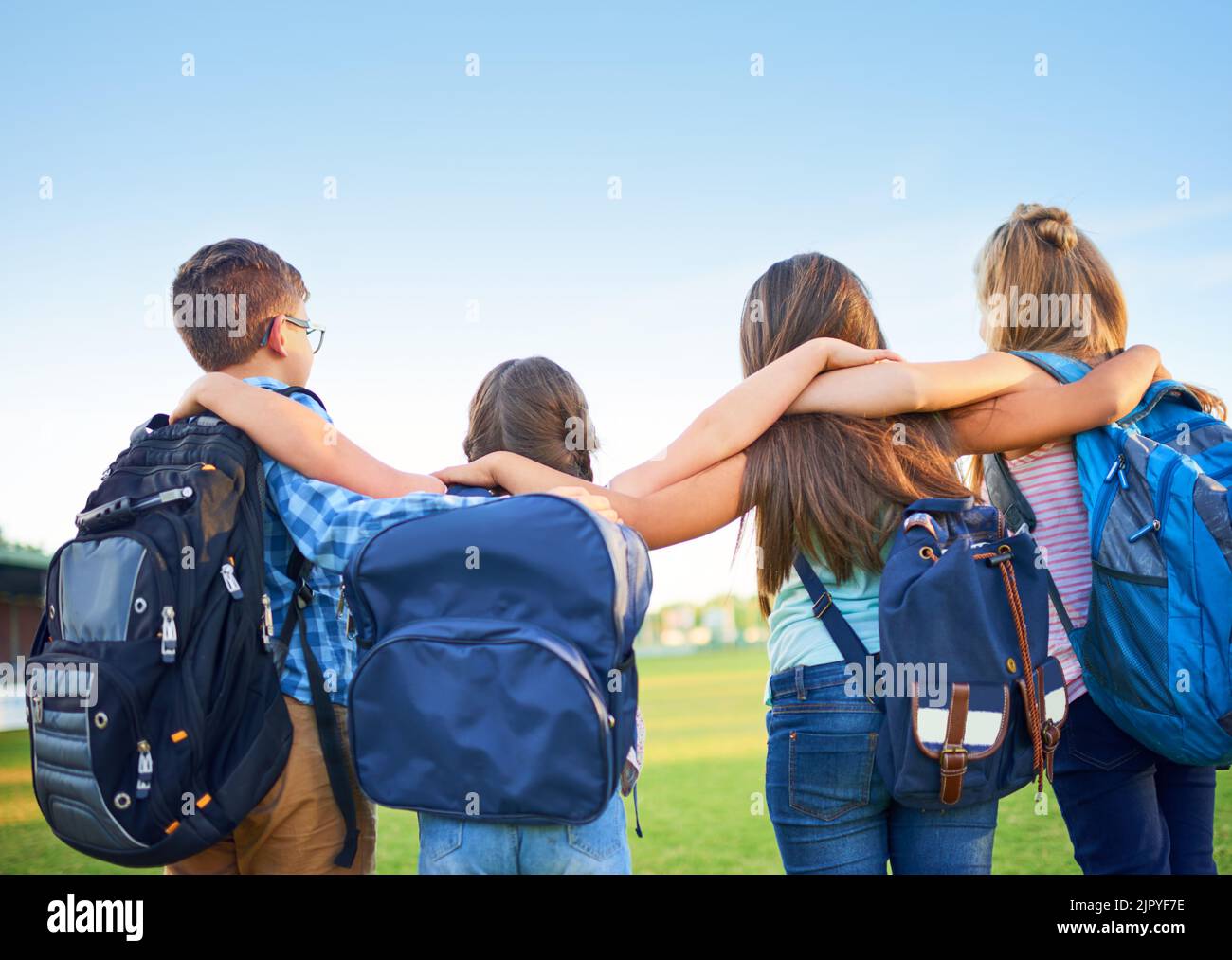 Today is a great day to learn something new. a group of elementary