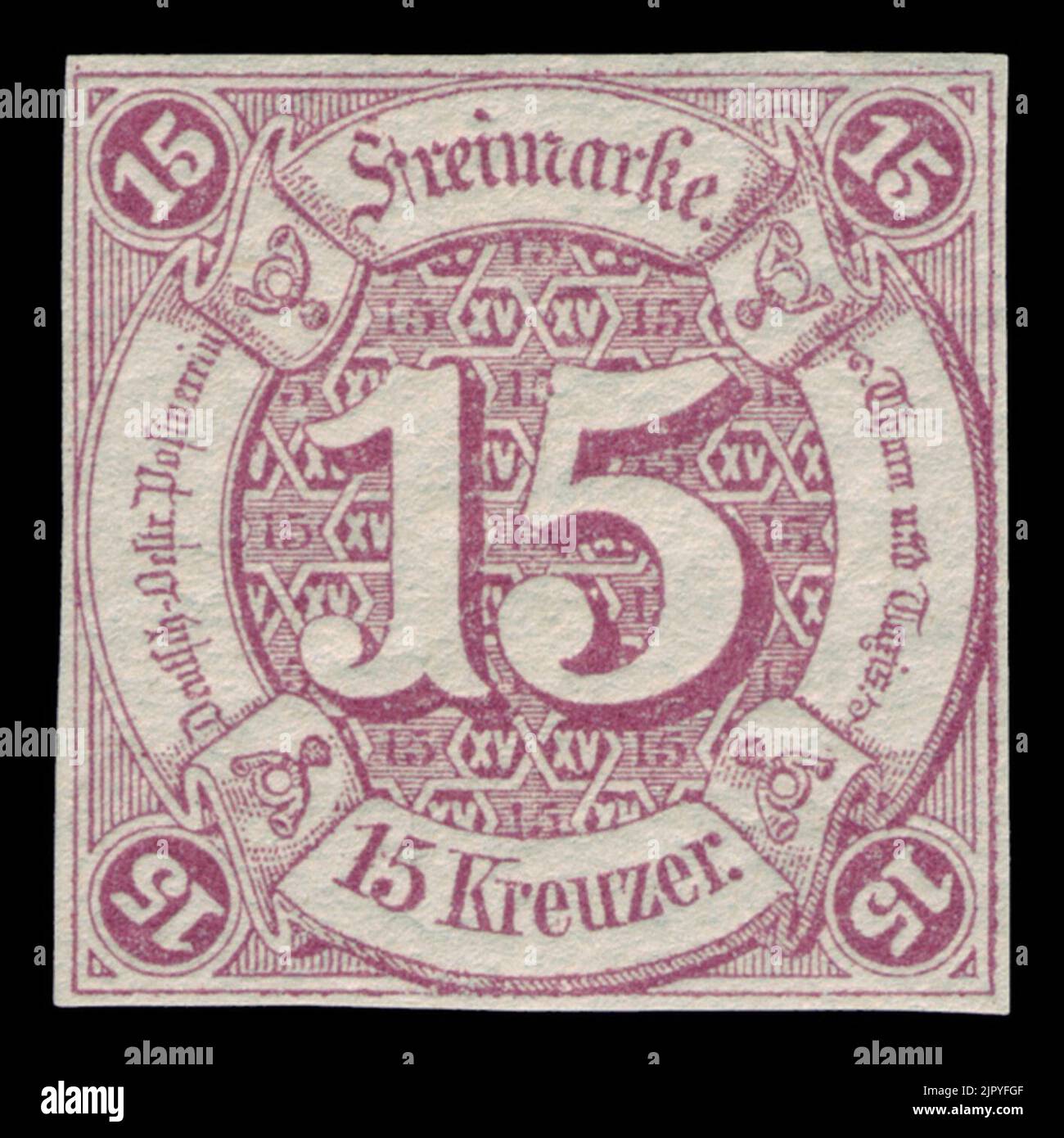 Thurn und Taxis 1859 24 Stock Photo Alamy