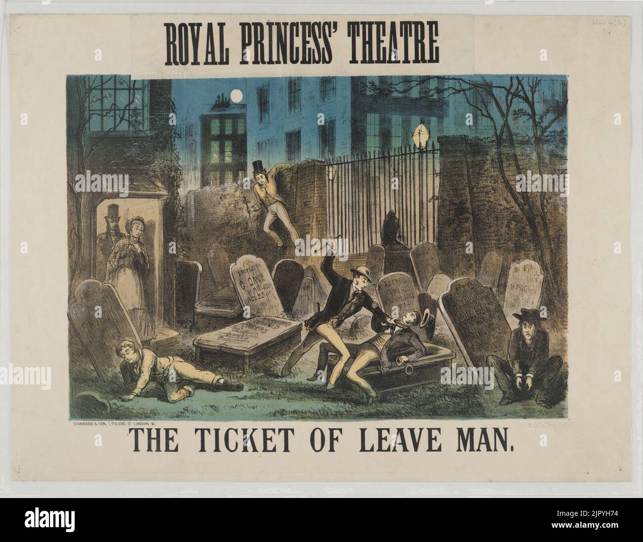 Ticket of leave man Stock Photo Alamy