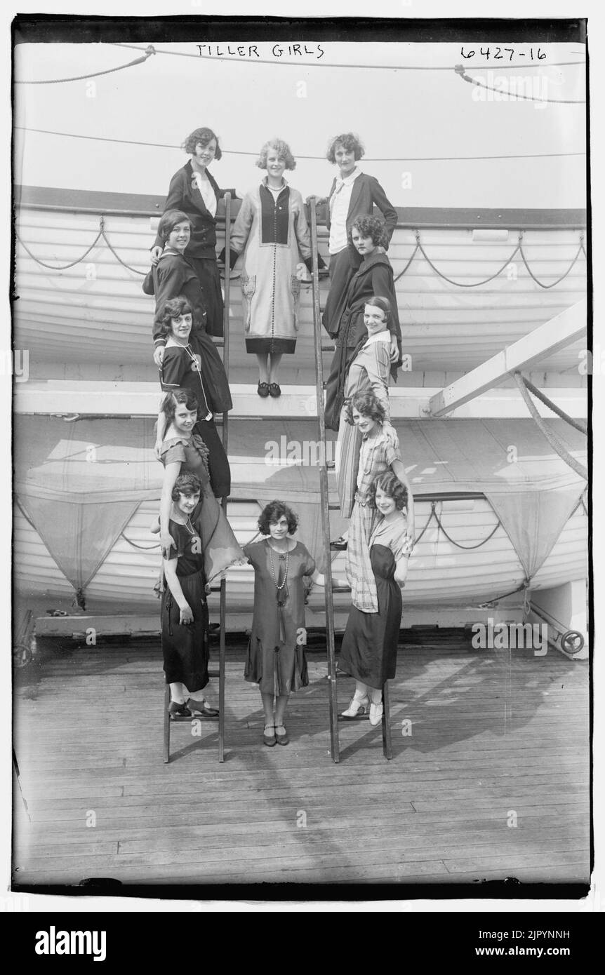 Tiller girls hires stock photography and images Alamy