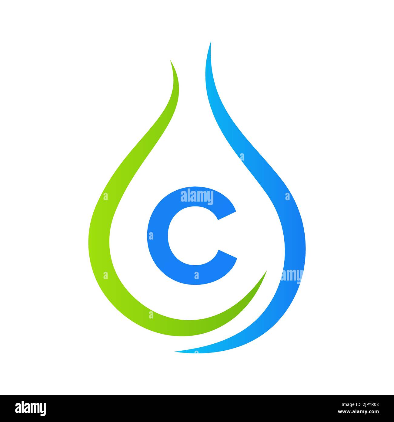 letter-c-drop-water-logo-design-vector-template-minimal-water-logo