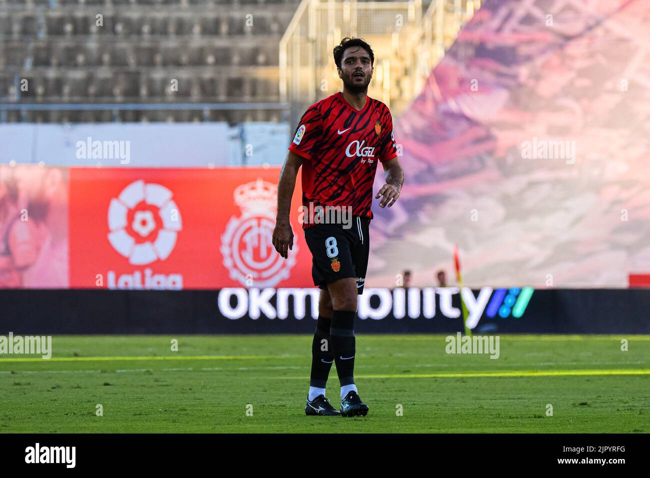 Mallorca, Mallorca, Spain. 20th Aug, 2022. MALLORCA, SPAIN - AUGUST 20: Clement Grenier of RCD Mallorca during in the match between RCD Mallorca and Real Betis of La Liga Santander on August 20, 2022 at Visit Mallorca Stadium Son Moix in Mallorca, Spain. (Credit Image: © Samuel CarreÃ±O/PX Imagens via ZUMA Press Wire) Stock Photo