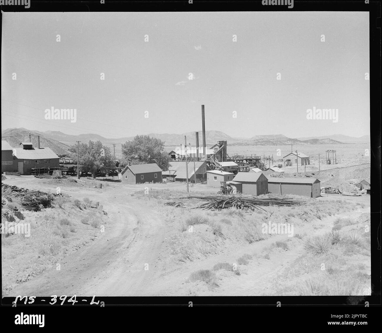 Tipple and buildings at mine. Colorado Fuel & Iron Corporation, Kebler
