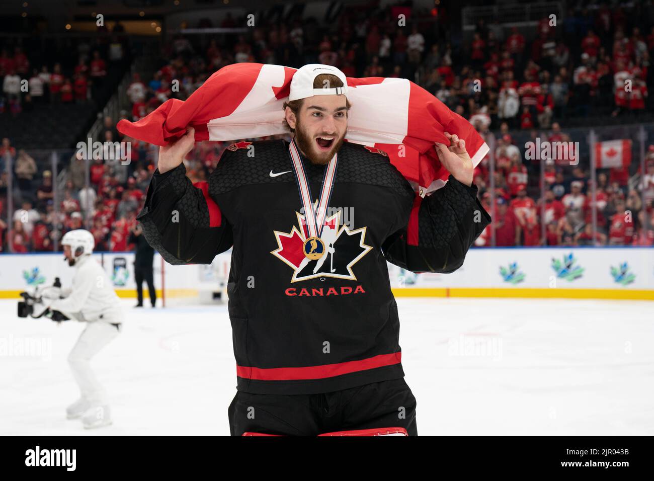 Edmonton, Alberta, Canada. 20th Aug, 2022. SEBASTIAN COSSA (1) of
