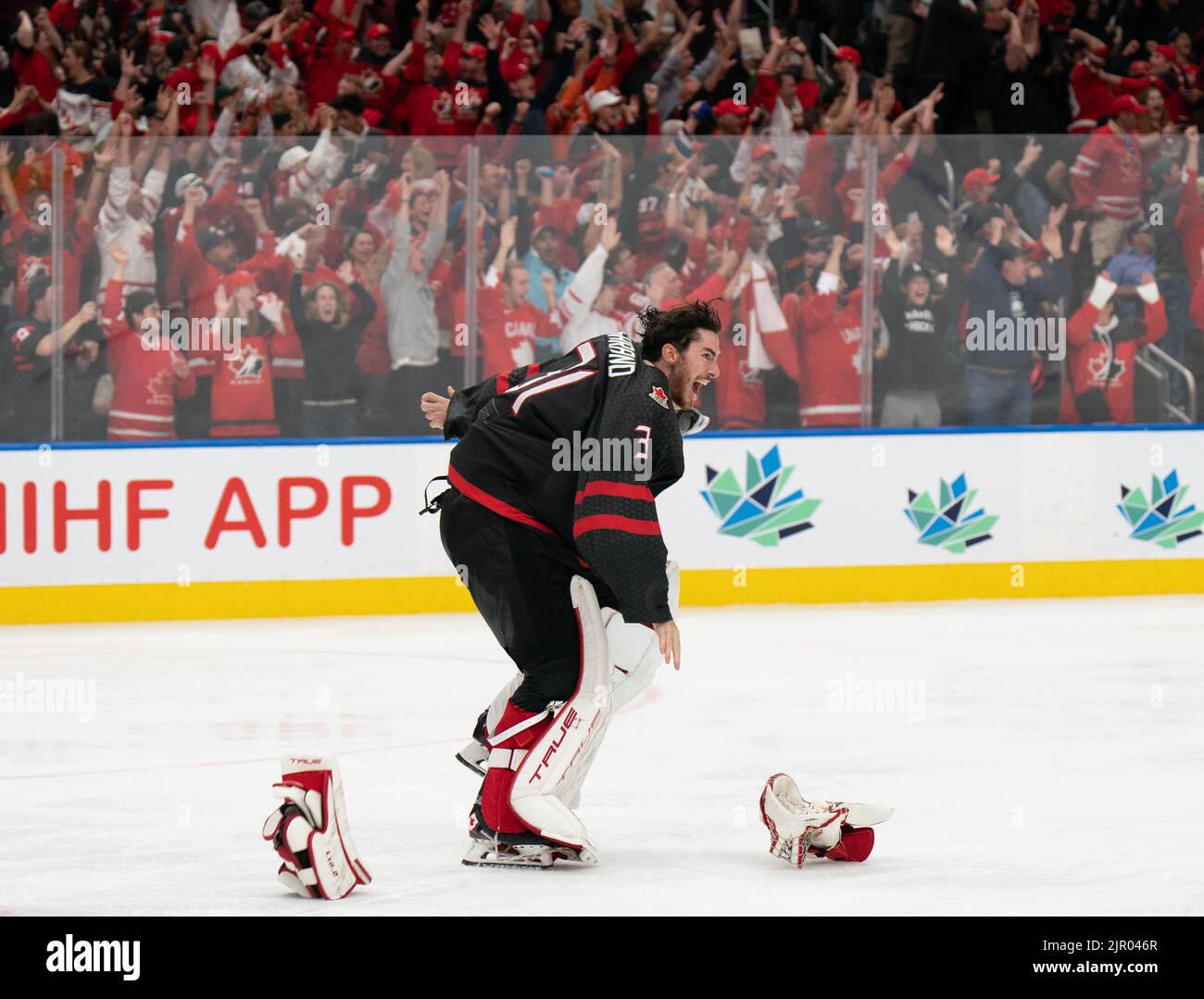 Edmonton, Alberta, Canada. 20th Aug, 2022. DYLAN GARAND (31) of Canada