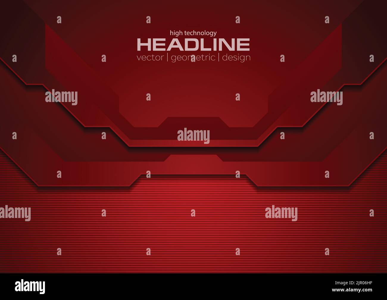 Dark red abstract corporate technology background. Vector design Stock ...