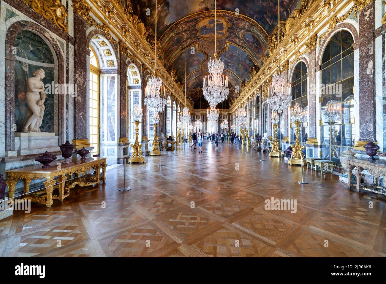 The Palace Of Versailles Paris France Great Hall hall Of Mirrors the-palace-of-versailles-paris-france-great-hall-hall-of-mirrors
